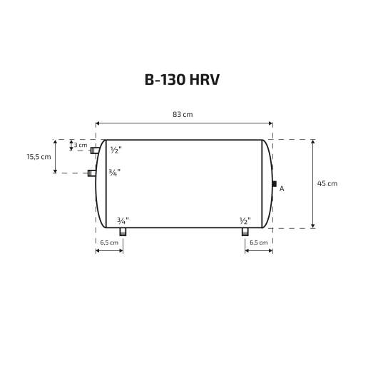 Kinnine veeboiler 80 – 150 L