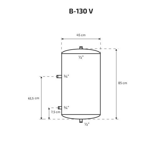 Kinnine veeboiler 80 – 150 L