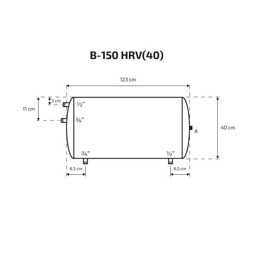 Kinnine veeboiler 80 – 150 L