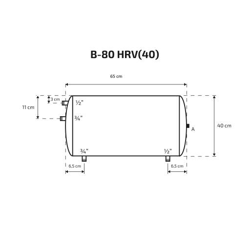 Kinnine veeboiler 80 – 150 L