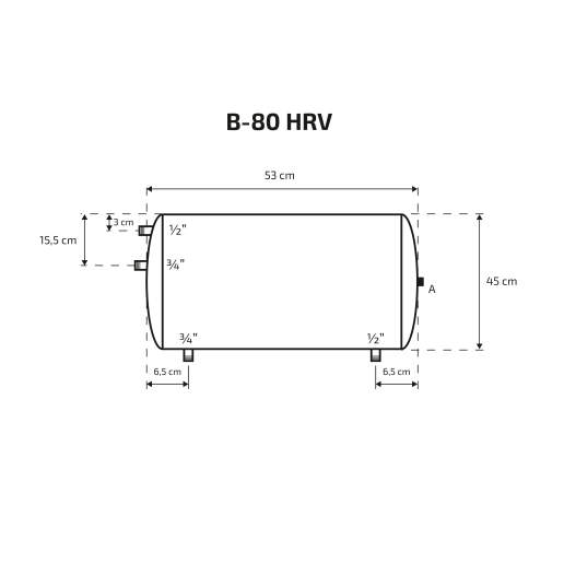 Kinnine veeboiler 80 – 150 L