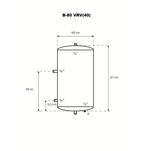 Kinnine veeboiler 80 – 150 L