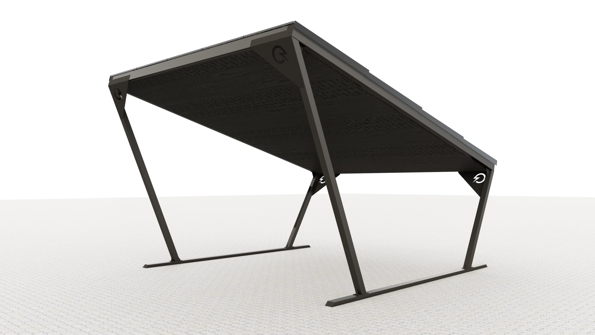 Solar Carport Modern Plus - Saunale.ee