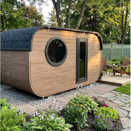 Kaarjas välisosaga eesruumiga saun - Saunale.ee